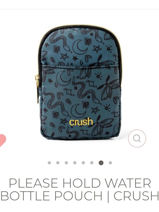 Crush Handbags - Please Hold Water Bottle Holder by CRUSH, NEW